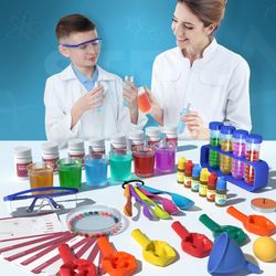 SNAEN Science Kit with 30+ Science Lab STEM Experiments