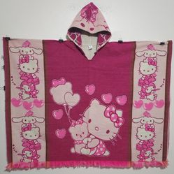 Hello Kitty Hooded Poncho 