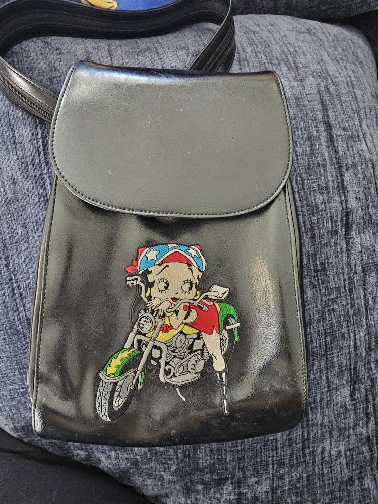 Betty Boop Backpack purse