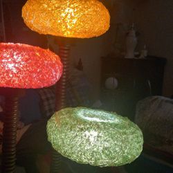 Vintage Spaghetti Lamp , 
