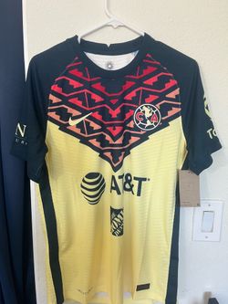 Nike Club America 2021 2022 Home Vapor Authentic Soccer Jersey CV7843-707 Medium