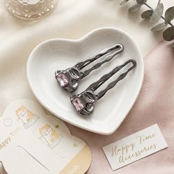 Bundle of 5 Sets Cute Hair Clips | Kawaii & Y2K Aesthetic Accessories