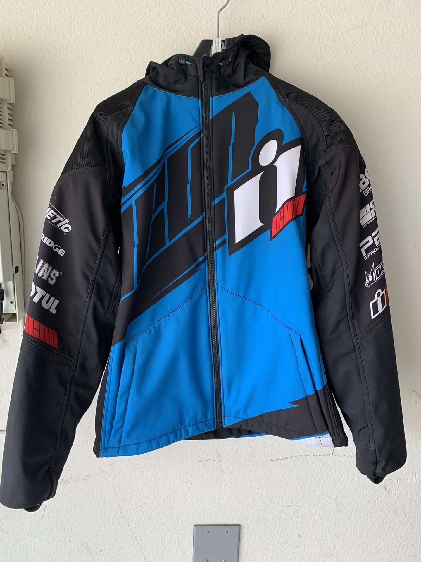 Icon team merc textile motorcycle jacket xl