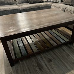 Rustic wooden coffee Table
