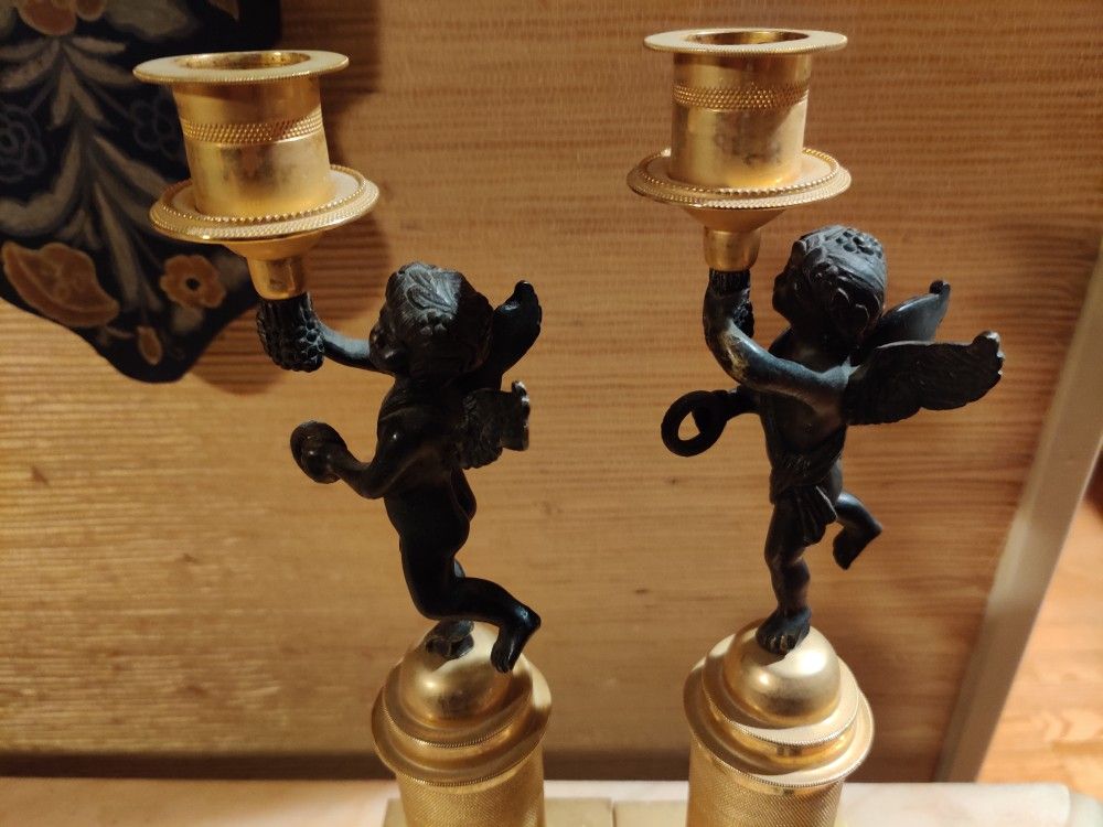 Cherub Candle Holders
