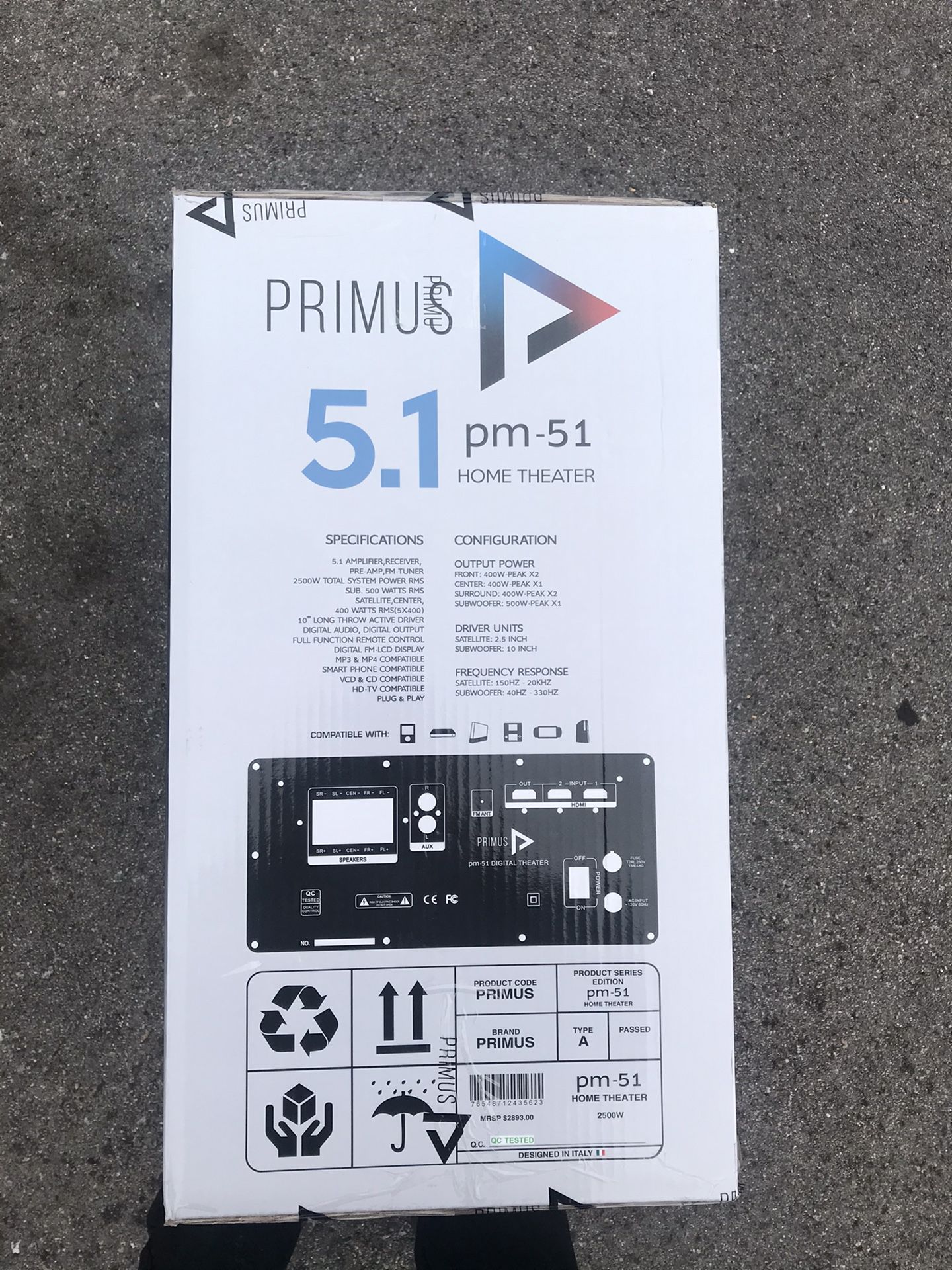 PRIMUS M-51 Home theater