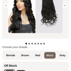 “THAT HAIR “ HALO’S BOTH STRAIGHT & CURLY