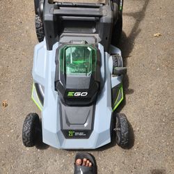 Ego Push Mower.