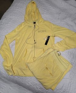 BCBG Women's Size Small 2 Piece Terry Cloth Set