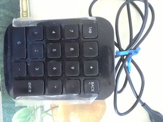 Numerical Key Pad, Universal 