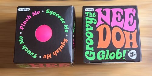 Needoh Groovy Glob $15 pink or green