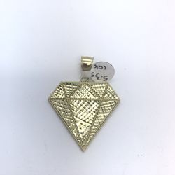 New Gold Diamond Pendant 