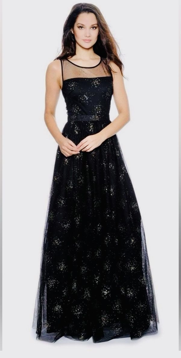 Illusion Evening A-line Dress π€