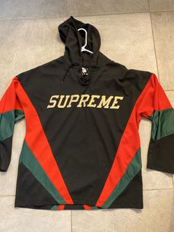 Supreme 2019 Gucci color way hockey jersey. Size M