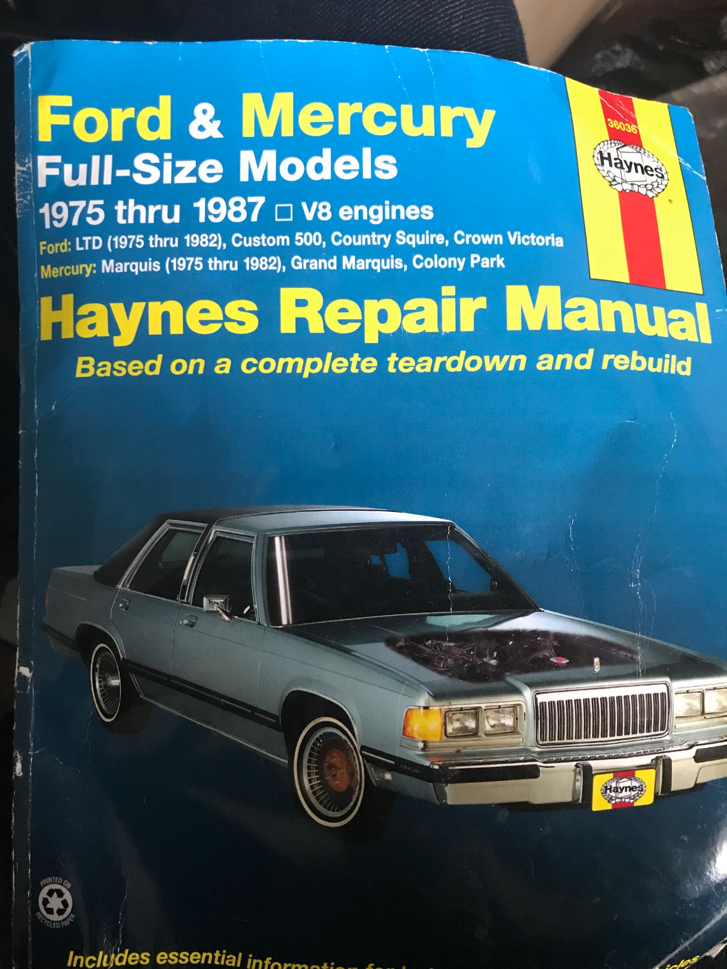Ford and Mercury manual