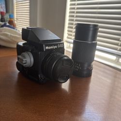 Mamiya M645 Super AE Prism Finder + Sekor C 80mm f/2.8 N From JPN