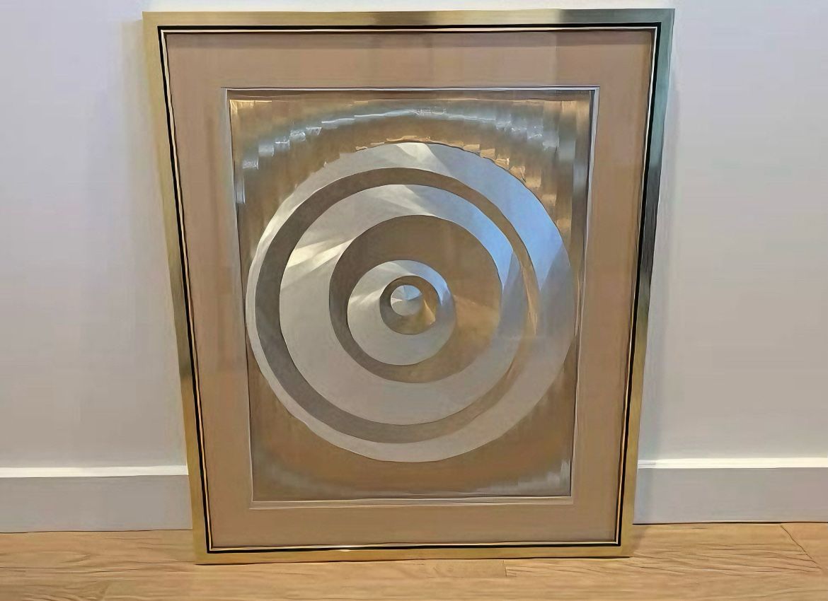 Vintage Mid Century Manifestation Wall Art