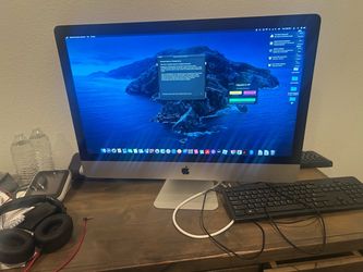 Apple iMac 27-inch, **Late 2013** — 3.2 GHz quad-core Intel i5, 8 GB RAM