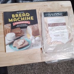 BREAD MACHINE BOOK AND BEAD BAG