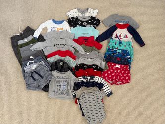 6-9M Boy Clothing Lot (34 items)