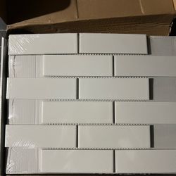 2x6 White Brick Tile 