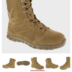 Men's Reebok Tactical Composite Toe Side-Zip Boots