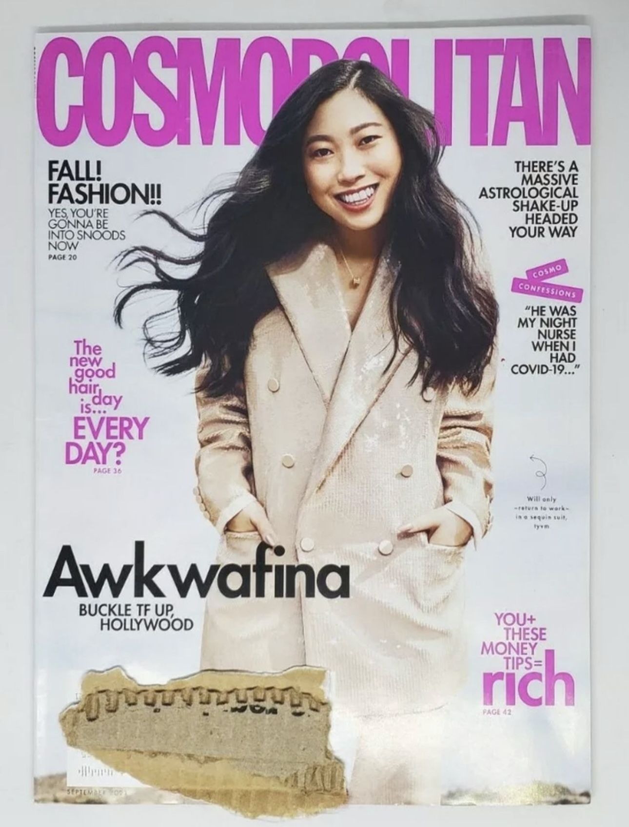 Cosmopolitan Magazine September 2021