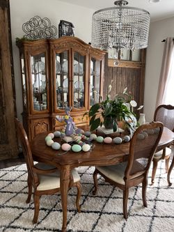Table And Chain Cabinet