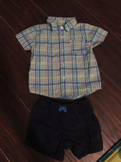 Carters two piece set 6 months
