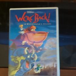 We're Back! A Dinosaur's Story VHS