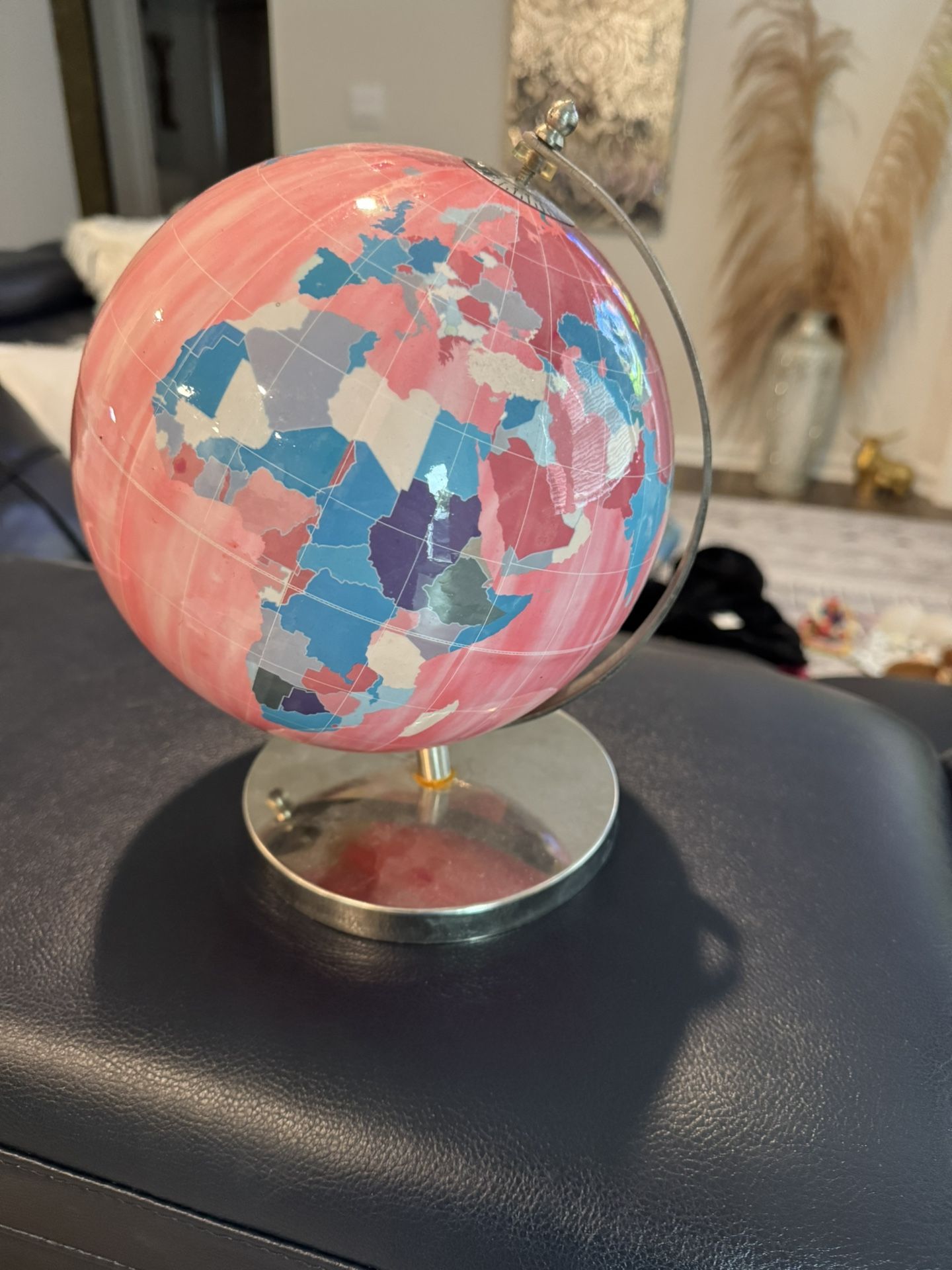 Pink globe