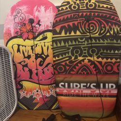 2 Kid's Boogie Board with Ankle Strap