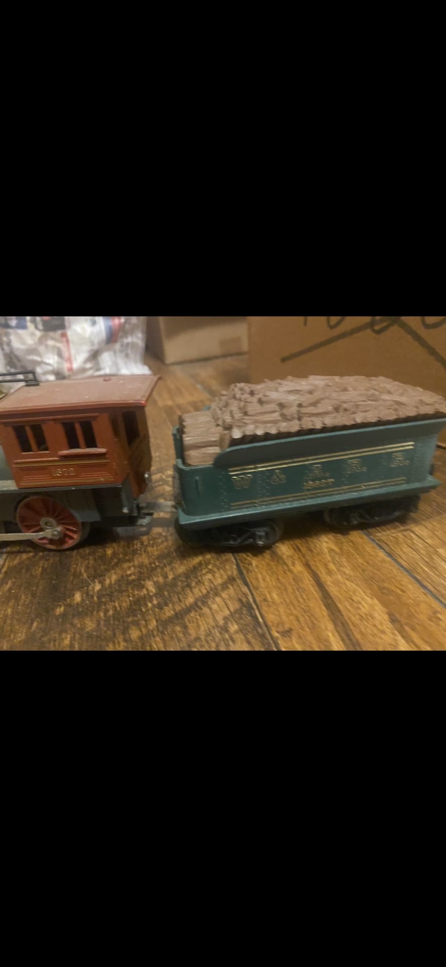 Locomotive And Tender Set
