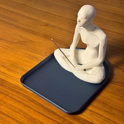 MEDITATIVE MUSE – 3D Printed Incense Holder