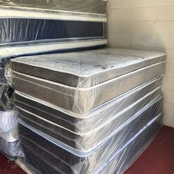 Twin Size Mattress Pillow Top 14 Inches Quality & Comfort Also Available Full-Queen-King New From Factory