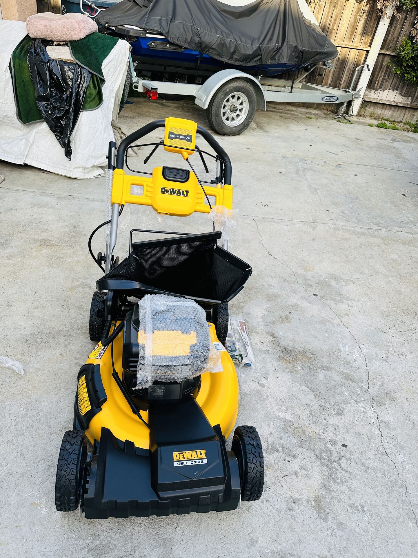 Cortadora De Césped Dewalt De Bateria