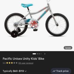 Unity Kids Bike with Training Wheels