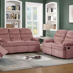 2 Pc Recliners Sofá And Loveseat