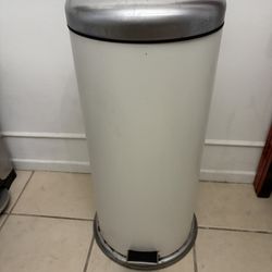 Metal Trash Can
