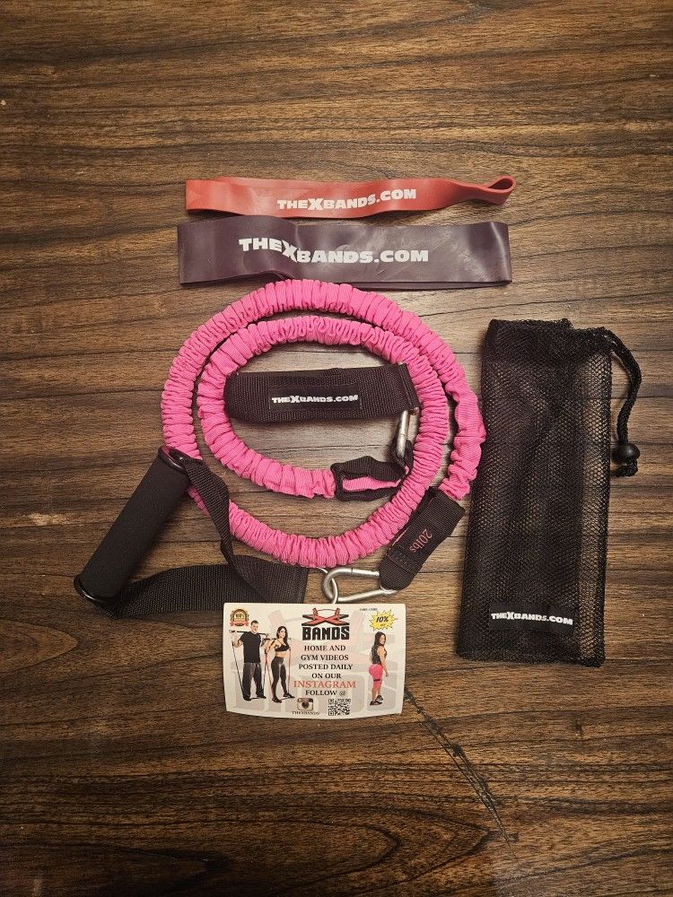 The X Bands Hunny Buns Home Workout Kit - Full Body Fitness at Home