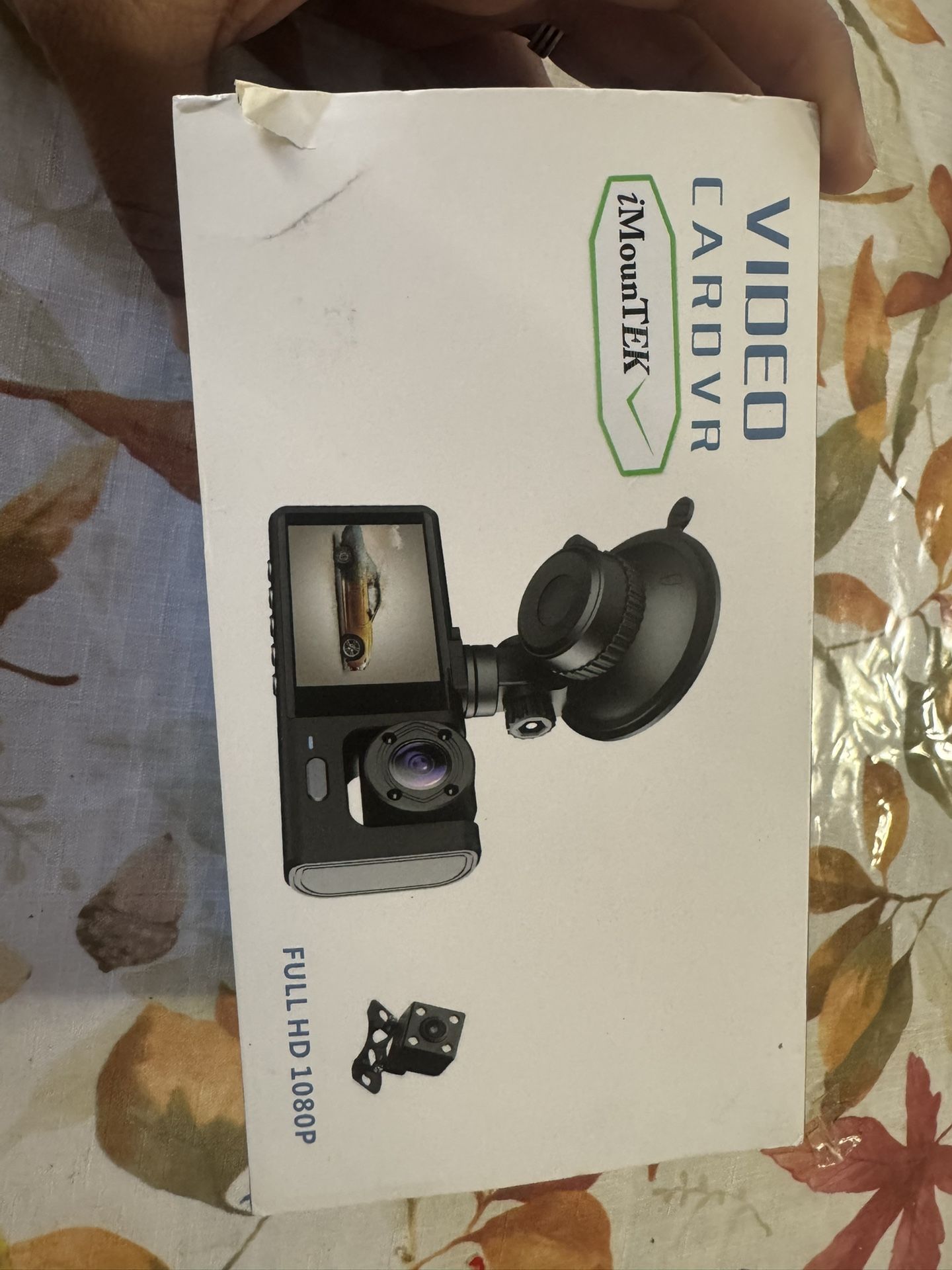 iMounTek Black Wide Angle Full HD 1080P Video Car DVR Dash Camera