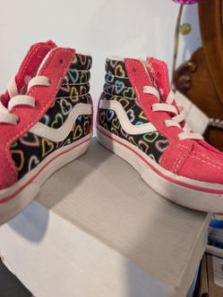 High top Vans Toddler size 8