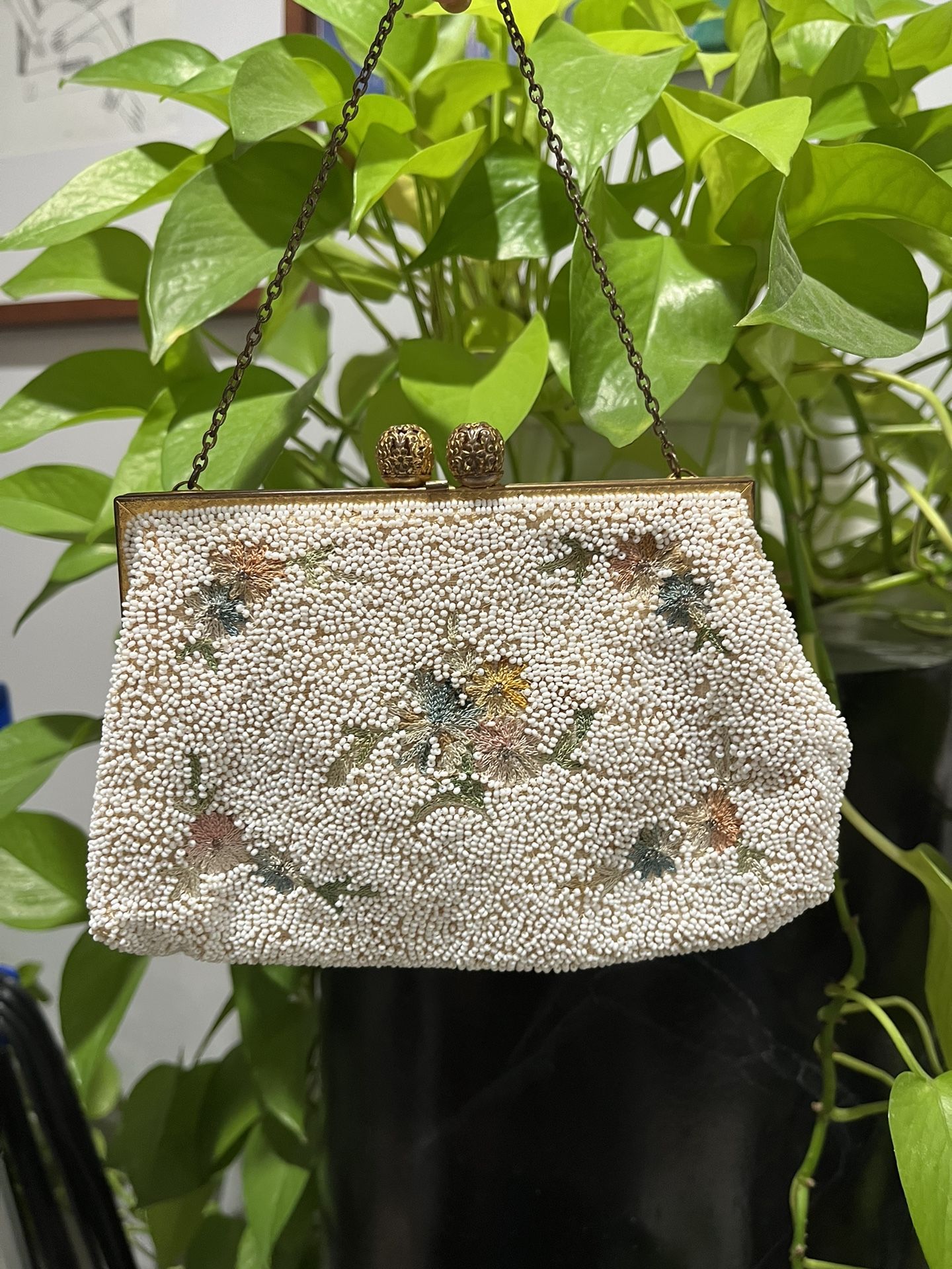 Vintage Beaded Purse By Ed B Robinson Made In France