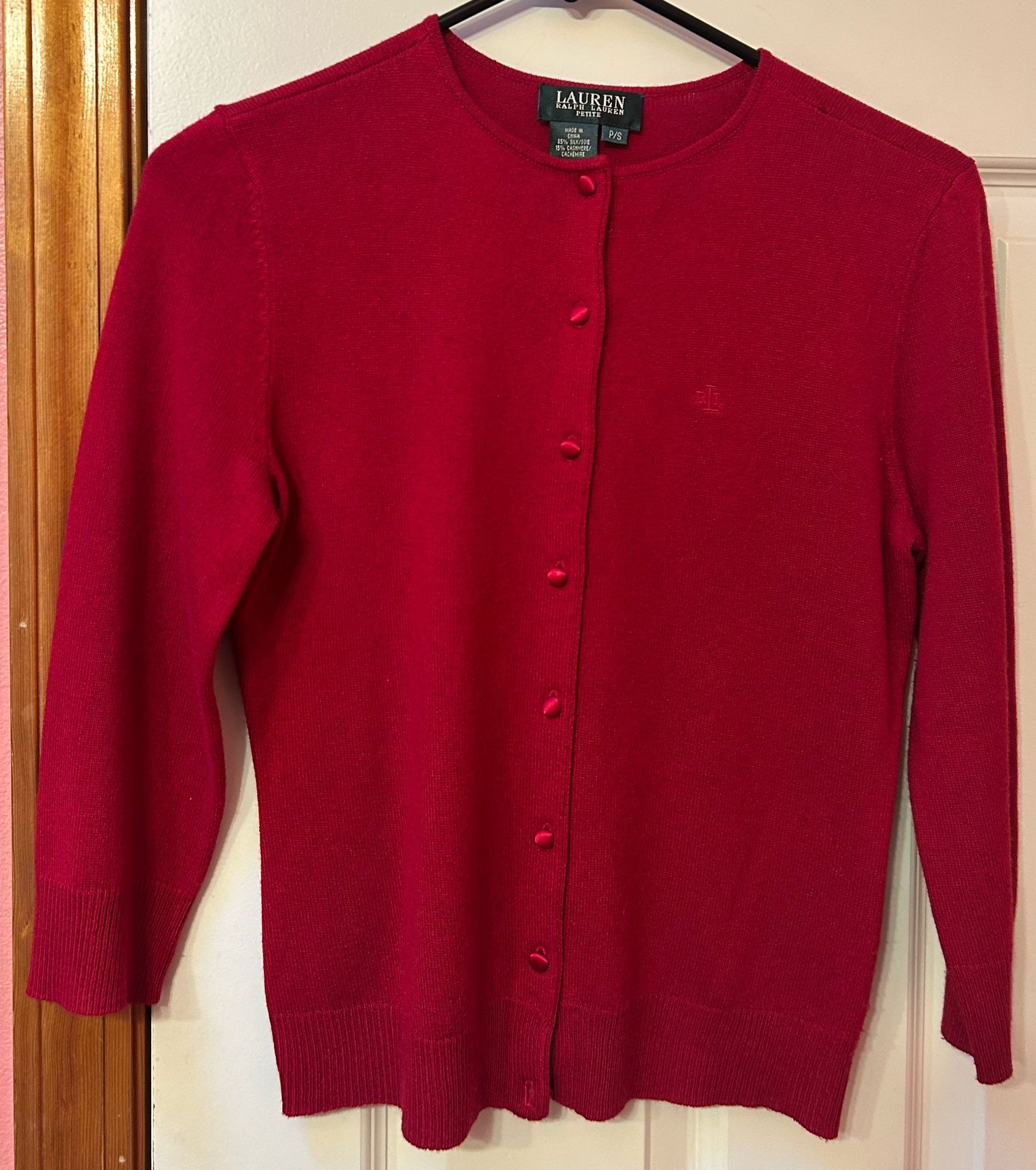 Ralph Lauren Cardigan Sweater Size S