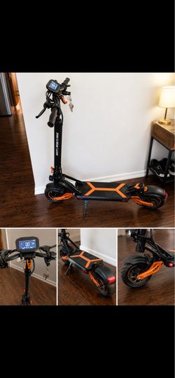 Fast 1500W Electric Scooter – 40 MPH, 45 Mile Range, Full Suspension