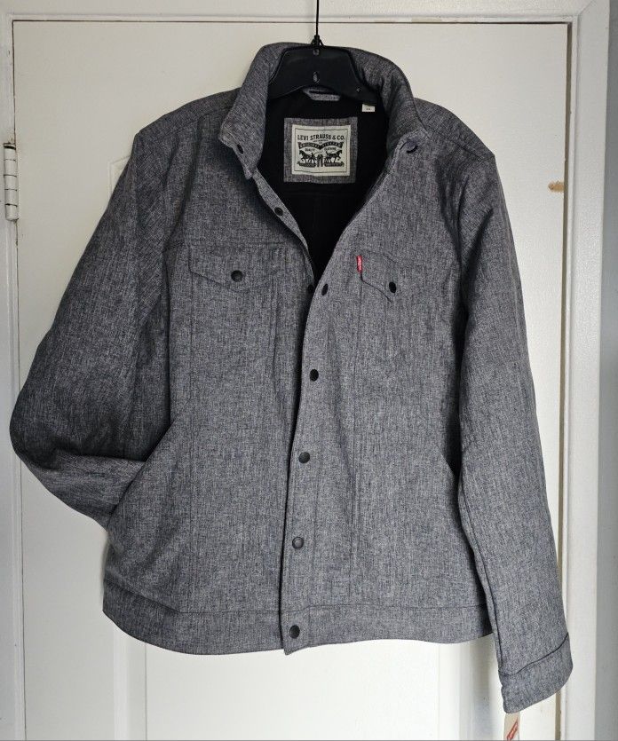 Men's Jacket Levi's Waterproof Fleece Lining XL Chammara 