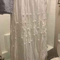 Shower Curtain White 