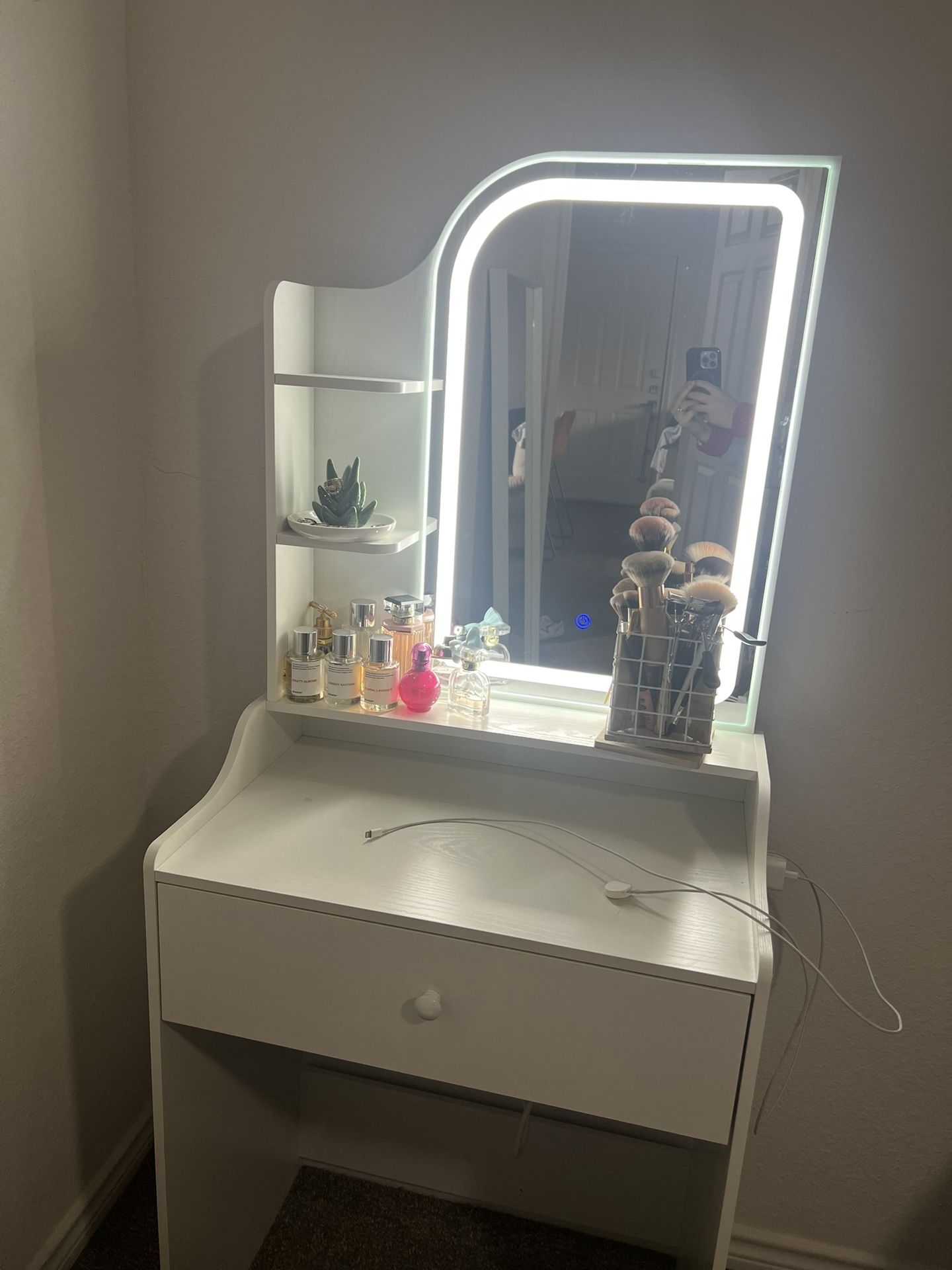 White Vanity