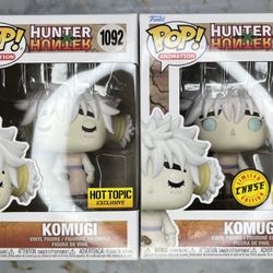 Funko Pop! Hunter x Hunter - Komugi Chase Bundle #1092 Hot Topic Exclusive