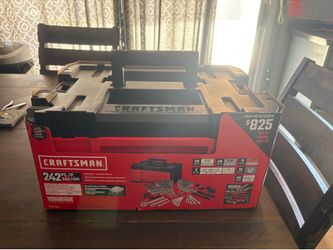 NEW! $160 Craftsman tool box with tools!